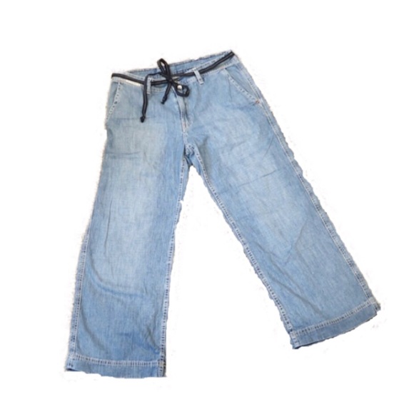 Lucky Brand Denim - NWOT lucky brand wide pant Capri jeans